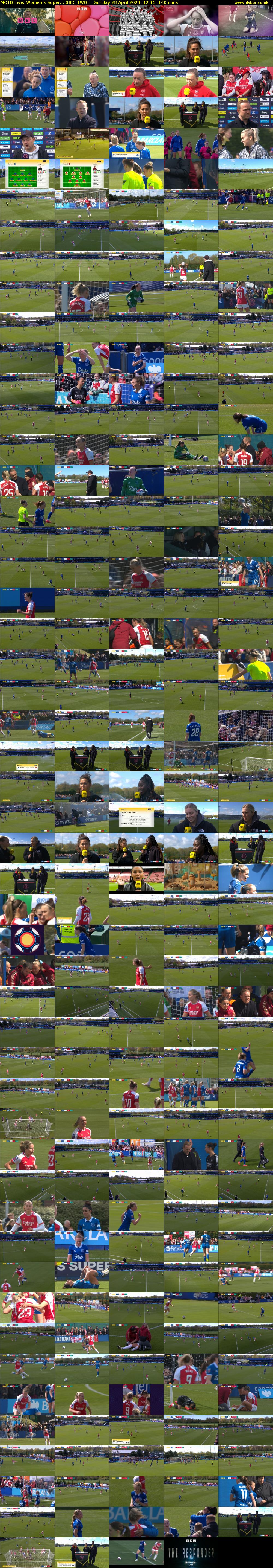 MOTD Live: Women's Super... (BBC TWO) Sunday 28 April 2024 12:15 - 14:35