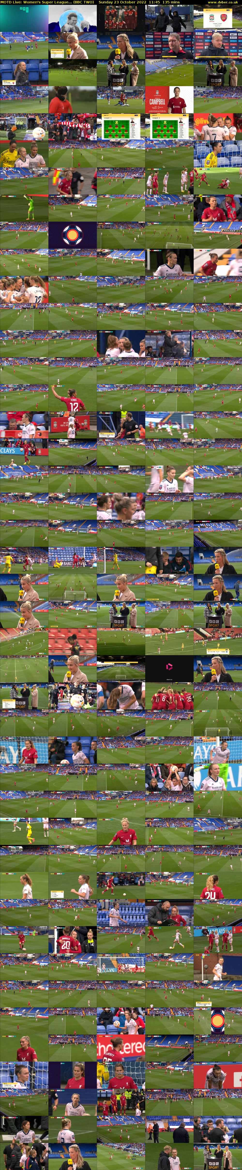 MOTD Live: Women's Super League... (BBC TWO) Sunday 23 October 2022 11:45 - 14:00