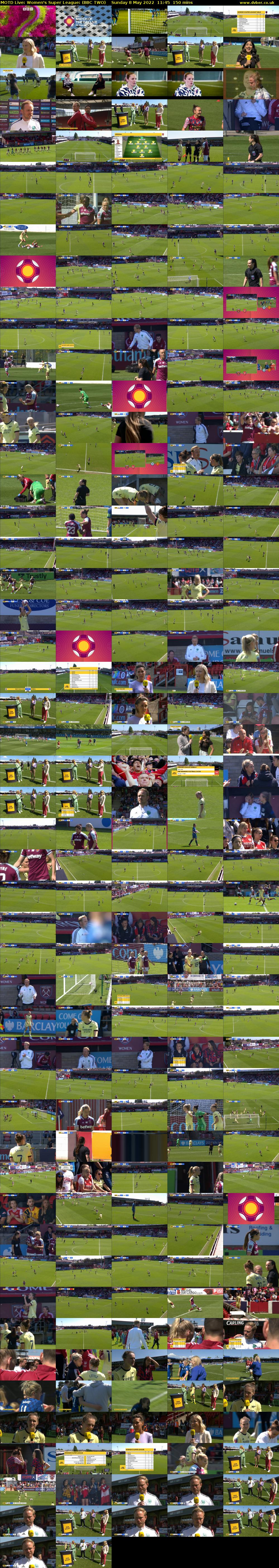 MOTD Live: Women's Super League: (BBC TWO) Sunday 8 May 2022 11:45 - 14:15