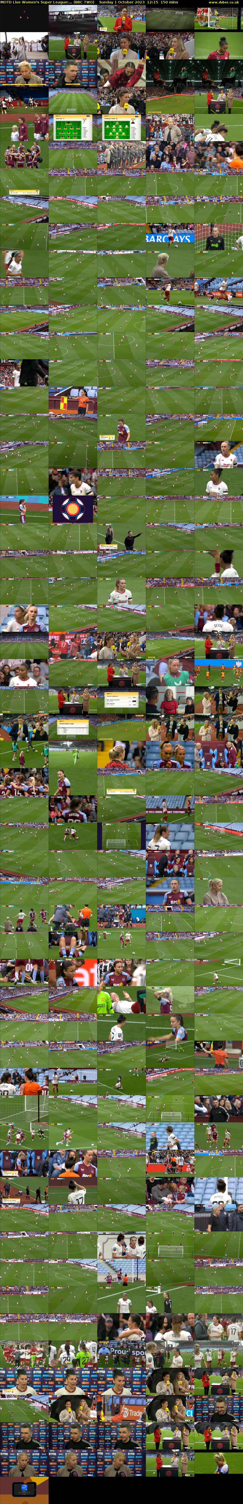 MOTD Live Women's Super League:... (BBC TWO) Sunday 1 October 2023 12:15 - 14:45