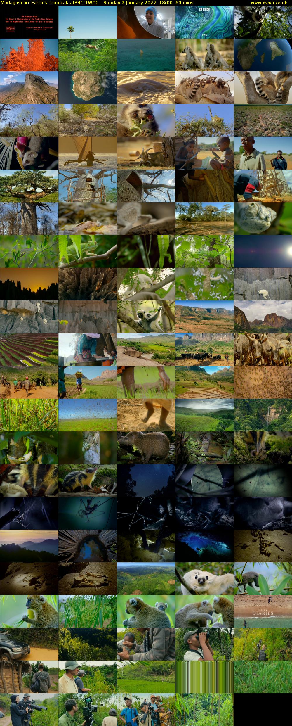 Madagascar: Earth's Tropical... (BBC TWO) Sunday 2 January 2022 18:00 - 19:00