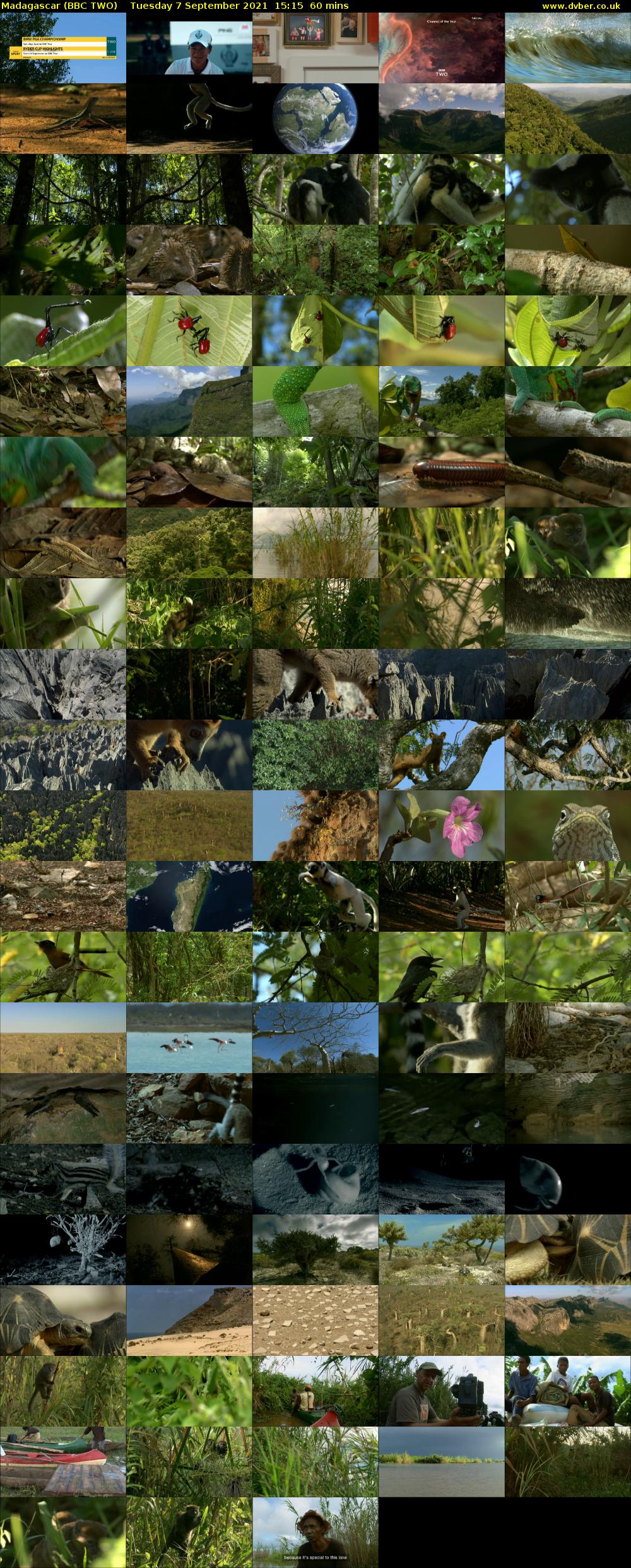 Madagascar (BBC TWO) Tuesday 7 September 2021 15:15 - 16:15