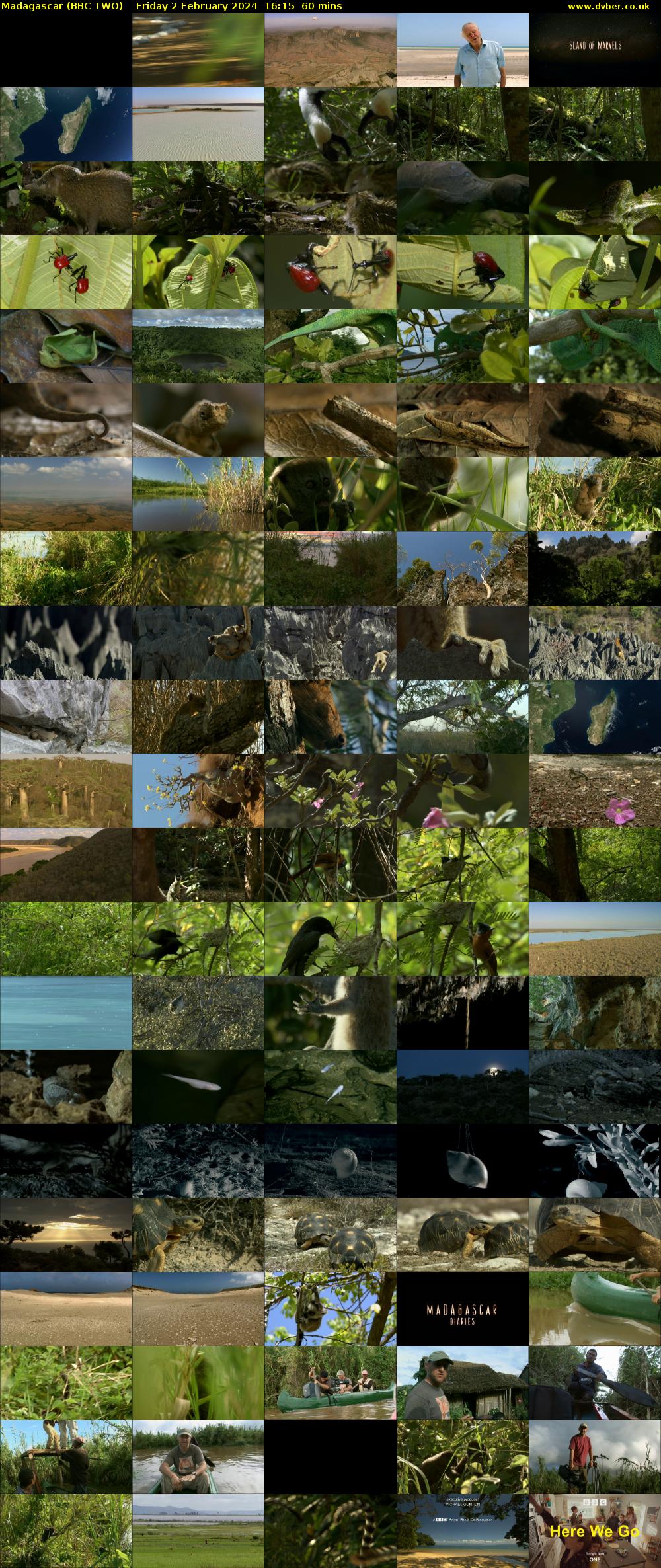 Madagascar (BBC TWO) Friday 2 February 2024 16:15 - 17:15