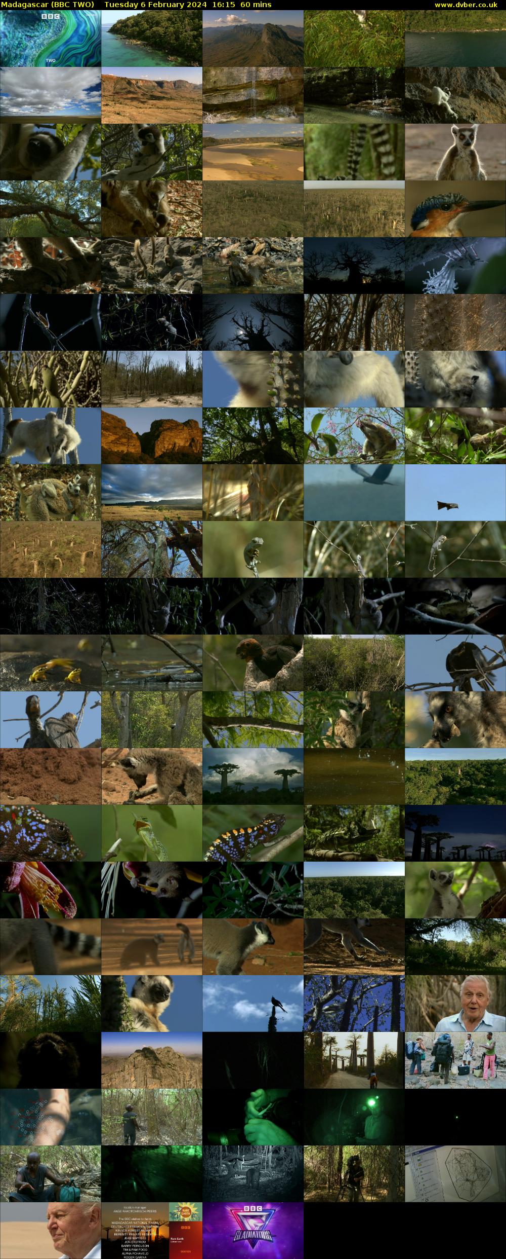 Madagascar (BBC TWO) Tuesday 6 February 2024 16:15 - 17:15