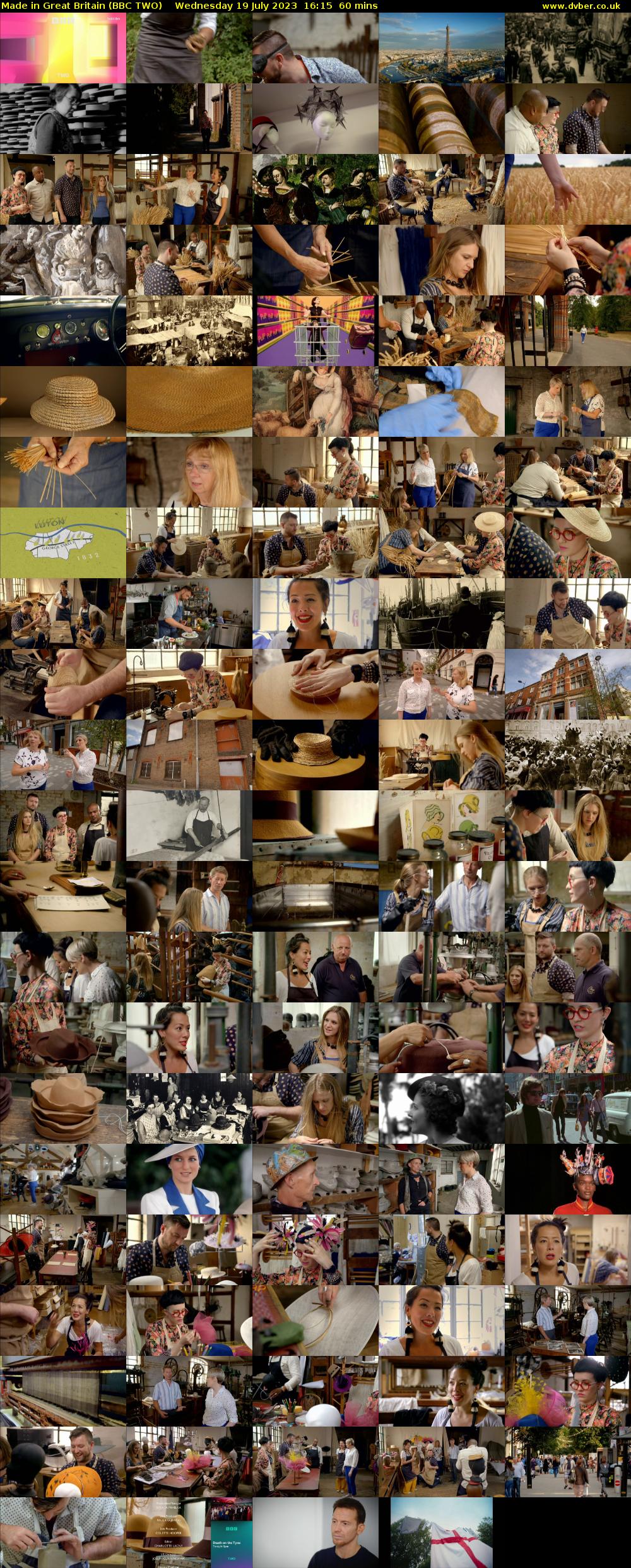 Made in Great Britain (BBC TWO) Wednesday 19 July 2023 16:15 - 17:15