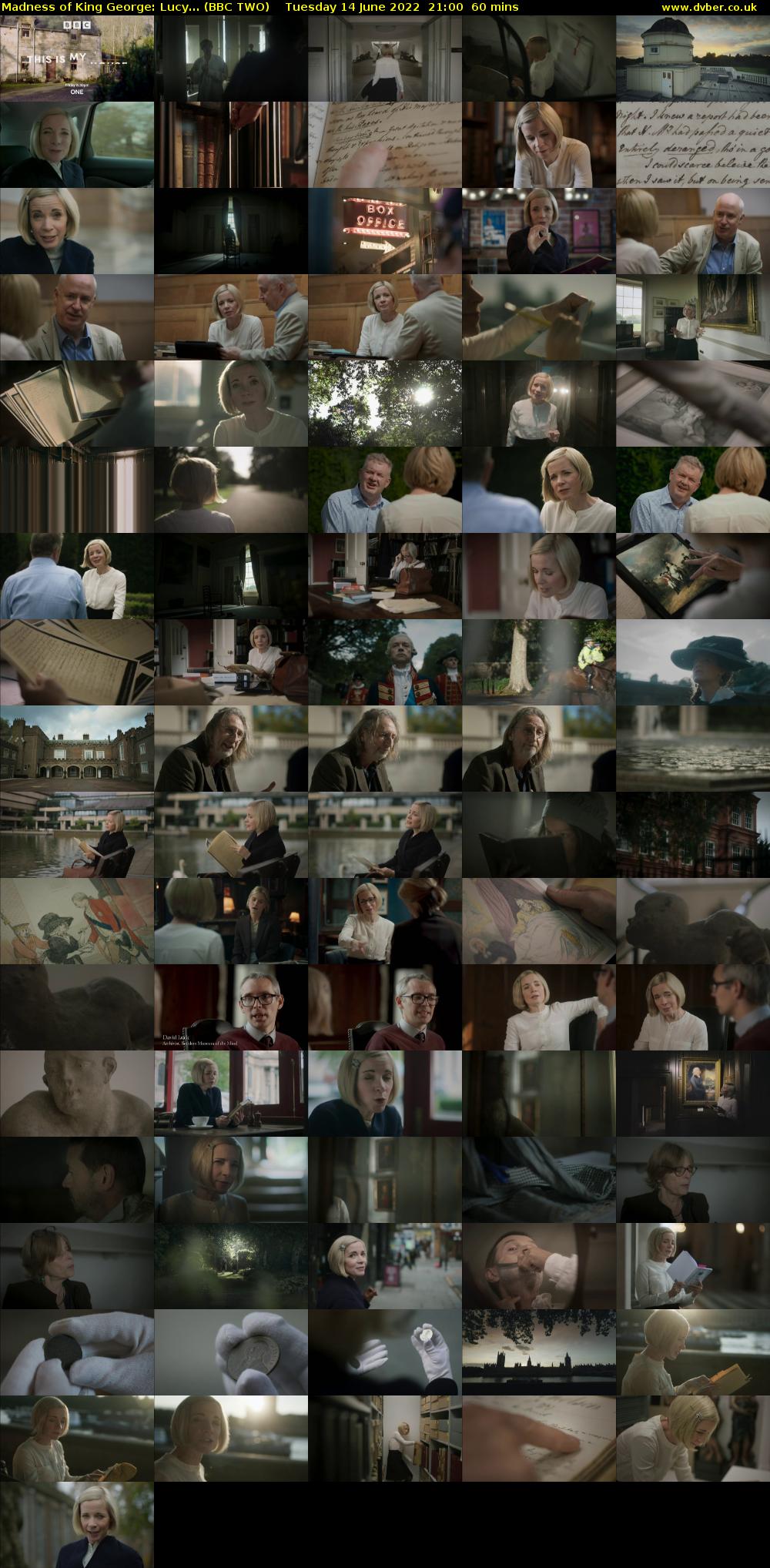 Madness of King George: Lucy... (BBC TWO) Tuesday 14 June 2022 21:00 - 22:00