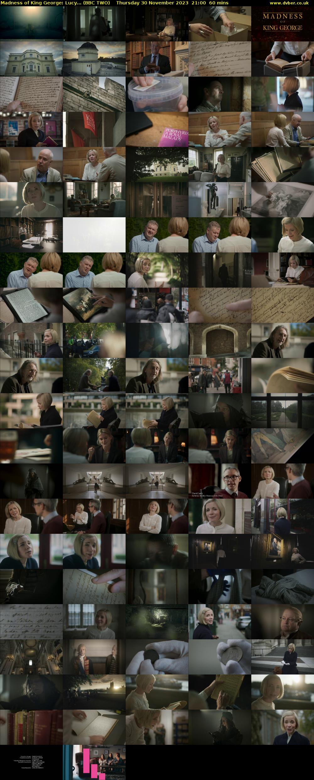 Madness of King George: Lucy... (BBC TWO) Thursday 30 November 2023 21:00 - 22:00