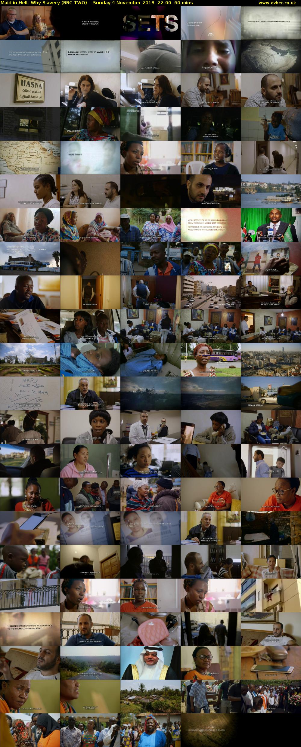 Maid in Hell: Why Slavery (BBC TWO) Sunday 4 November 2018 22:00 - 23:00
