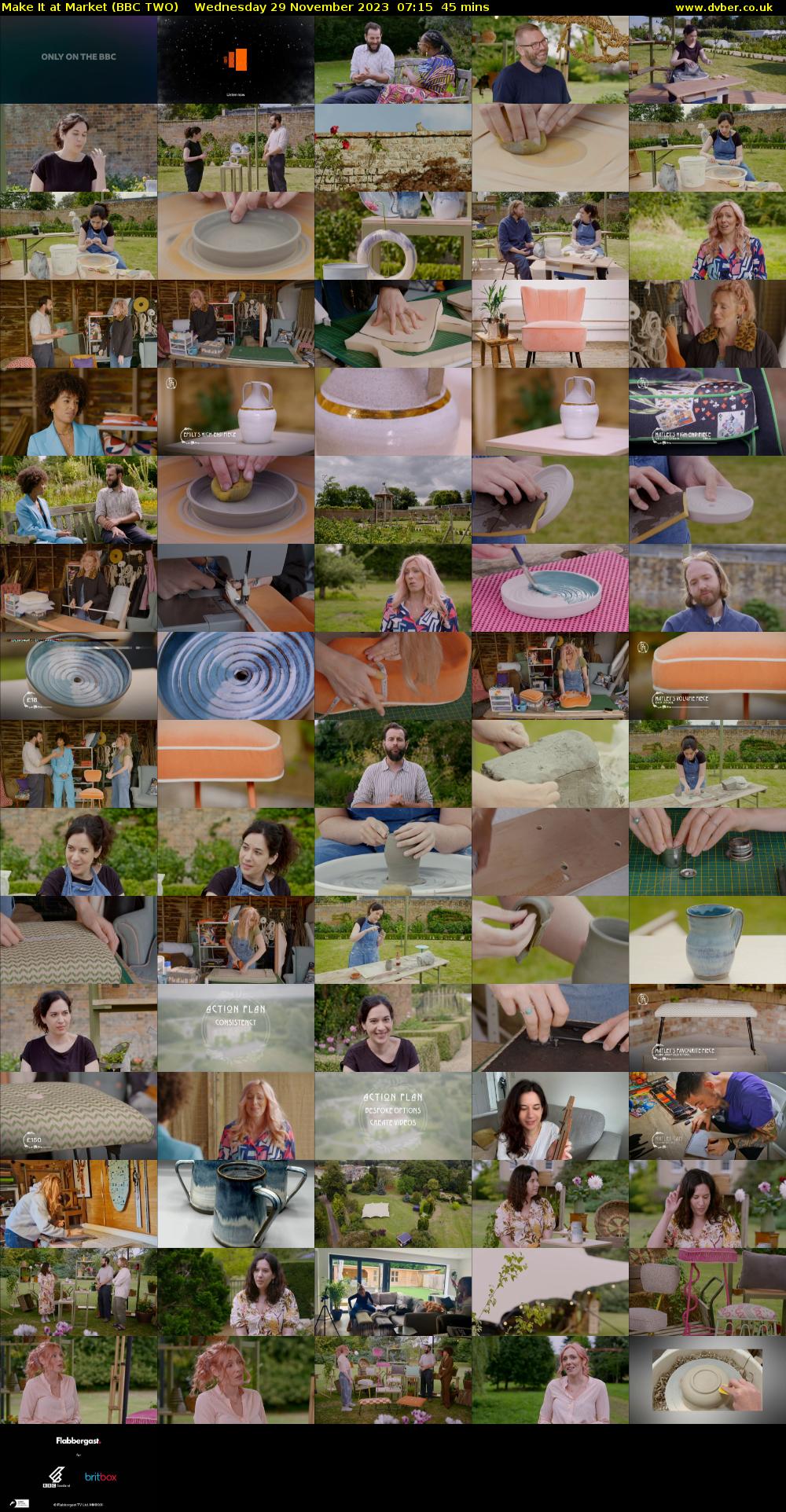 Make It at Market (BBC TWO) Wednesday 29 November 2023 07:15 - 08:00
