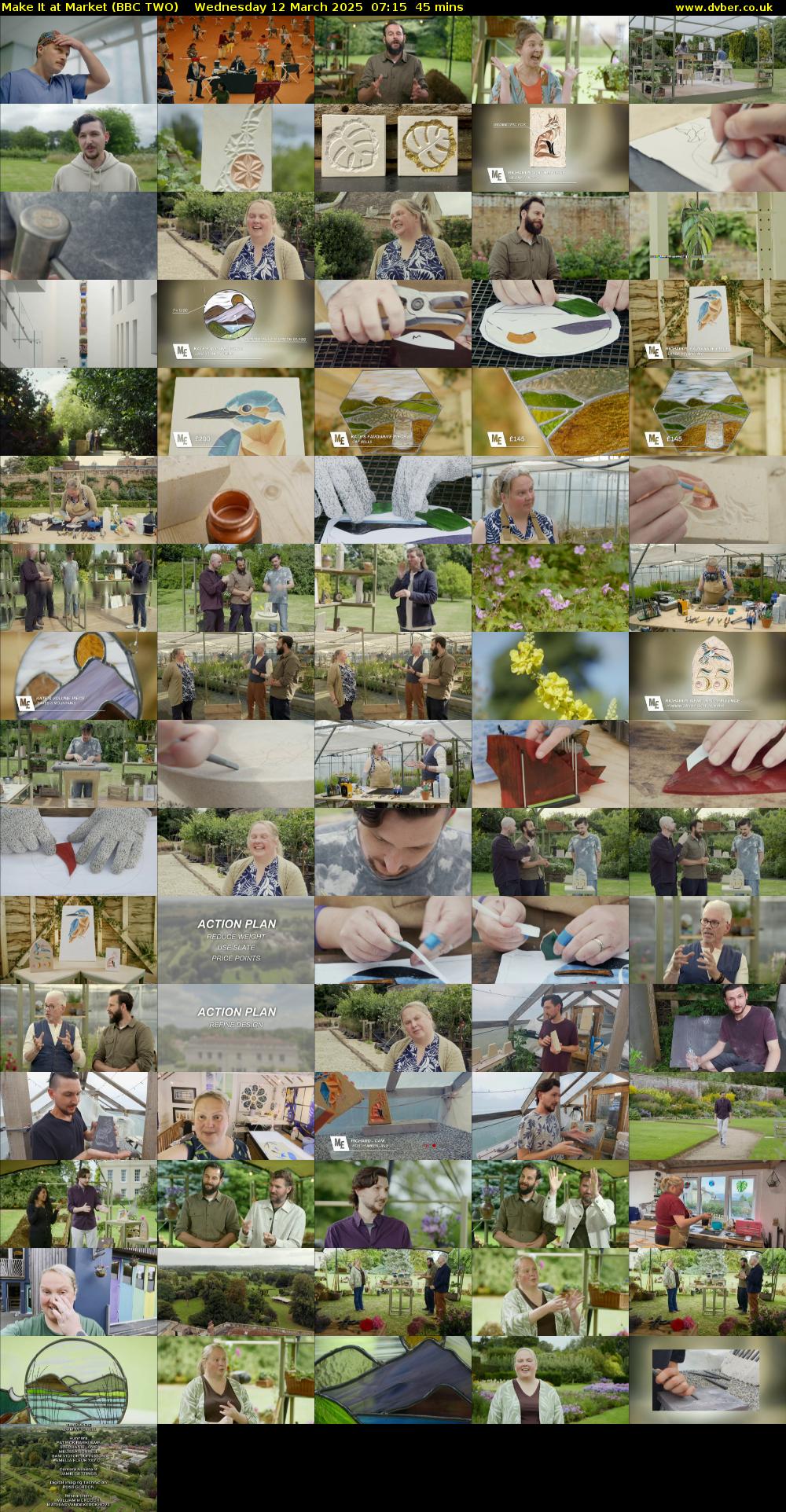 Make It at Market (BBC TWO) Wednesday 12 March 2025 07:15 - 08:00