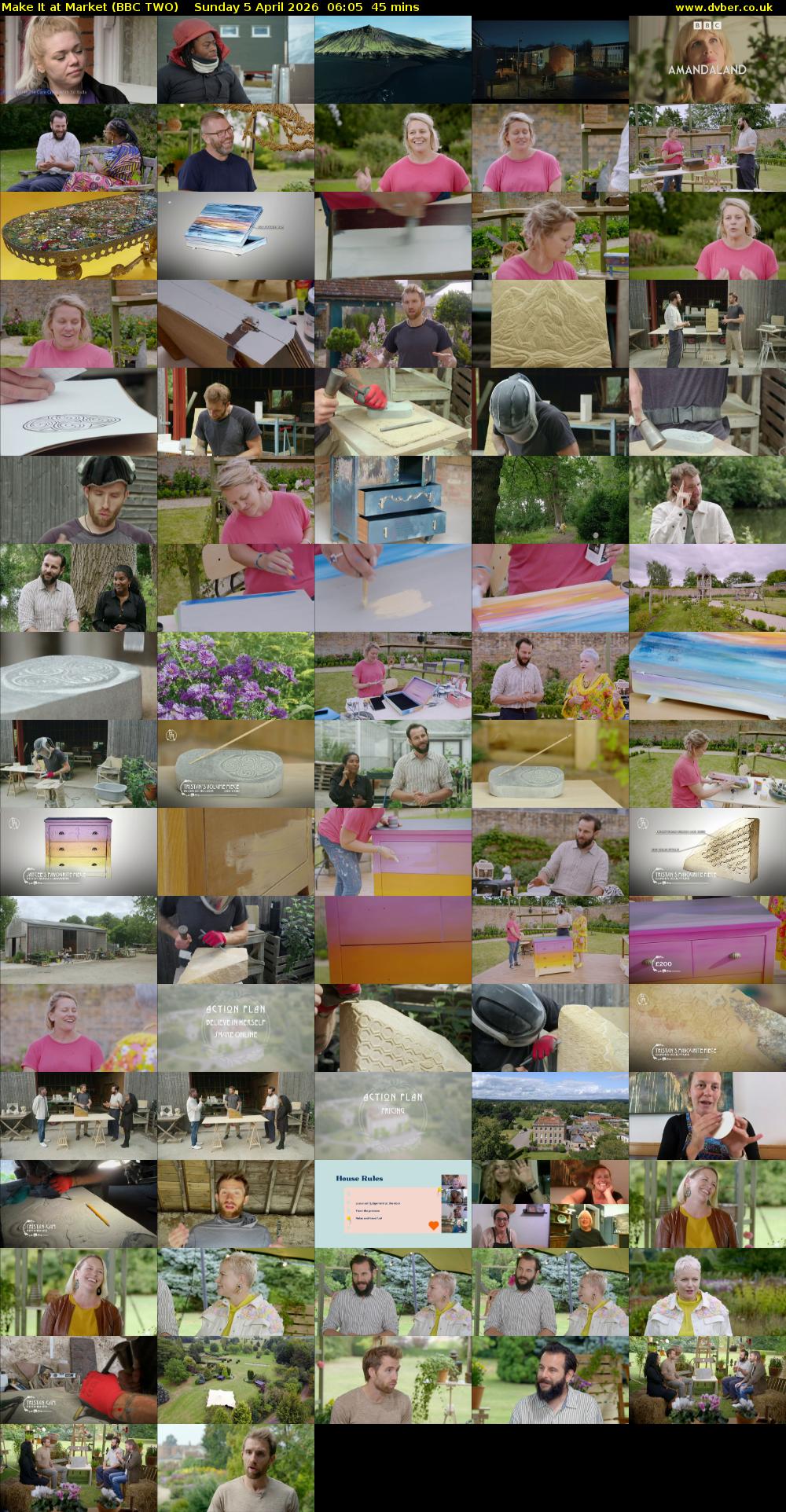 Make It at Market (BBC TWO) Sunday 5 April 2026 06:05 - 06:50