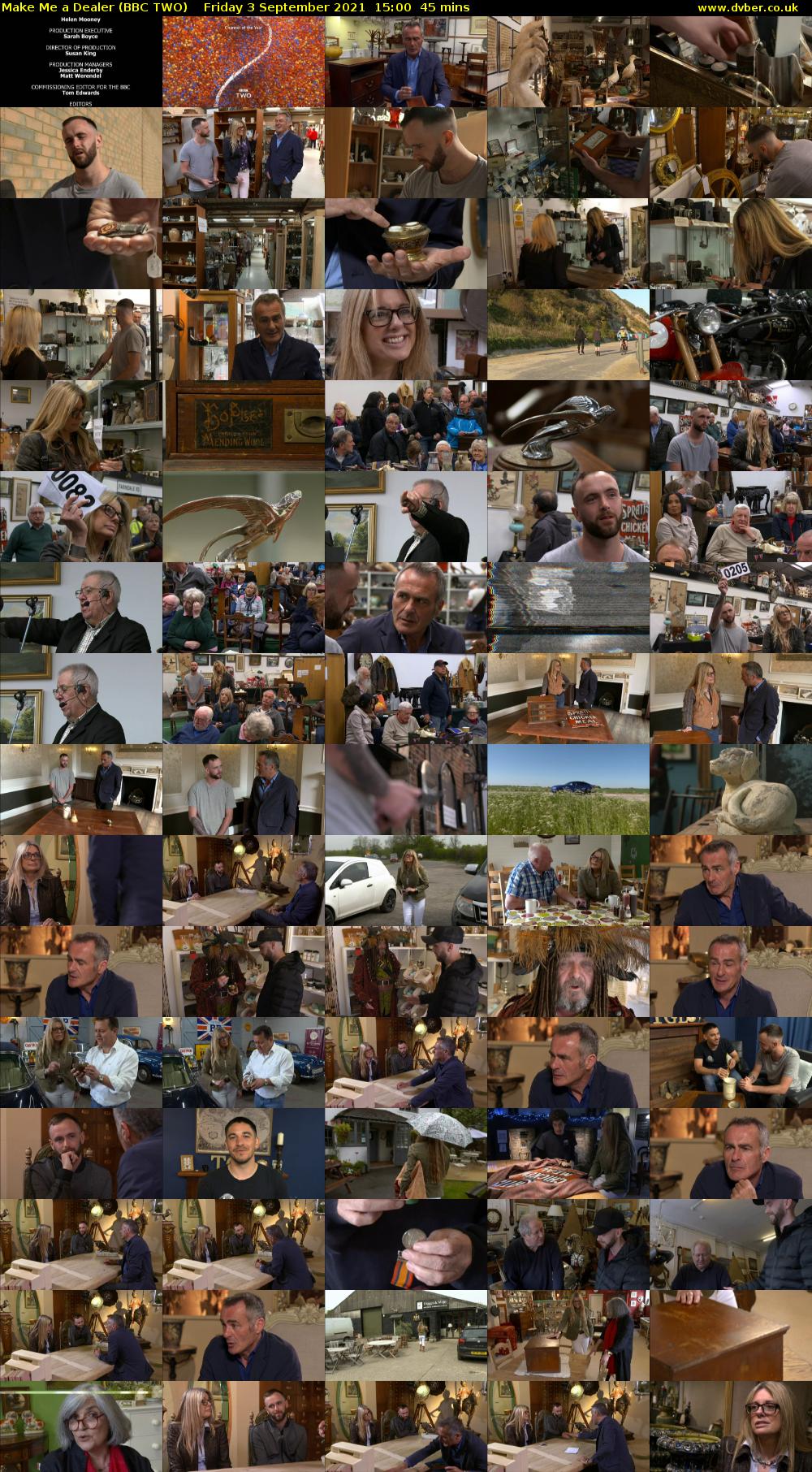 Make Me a Dealer (BBC TWO) Friday 3 September 2021 15:00 - 15:45