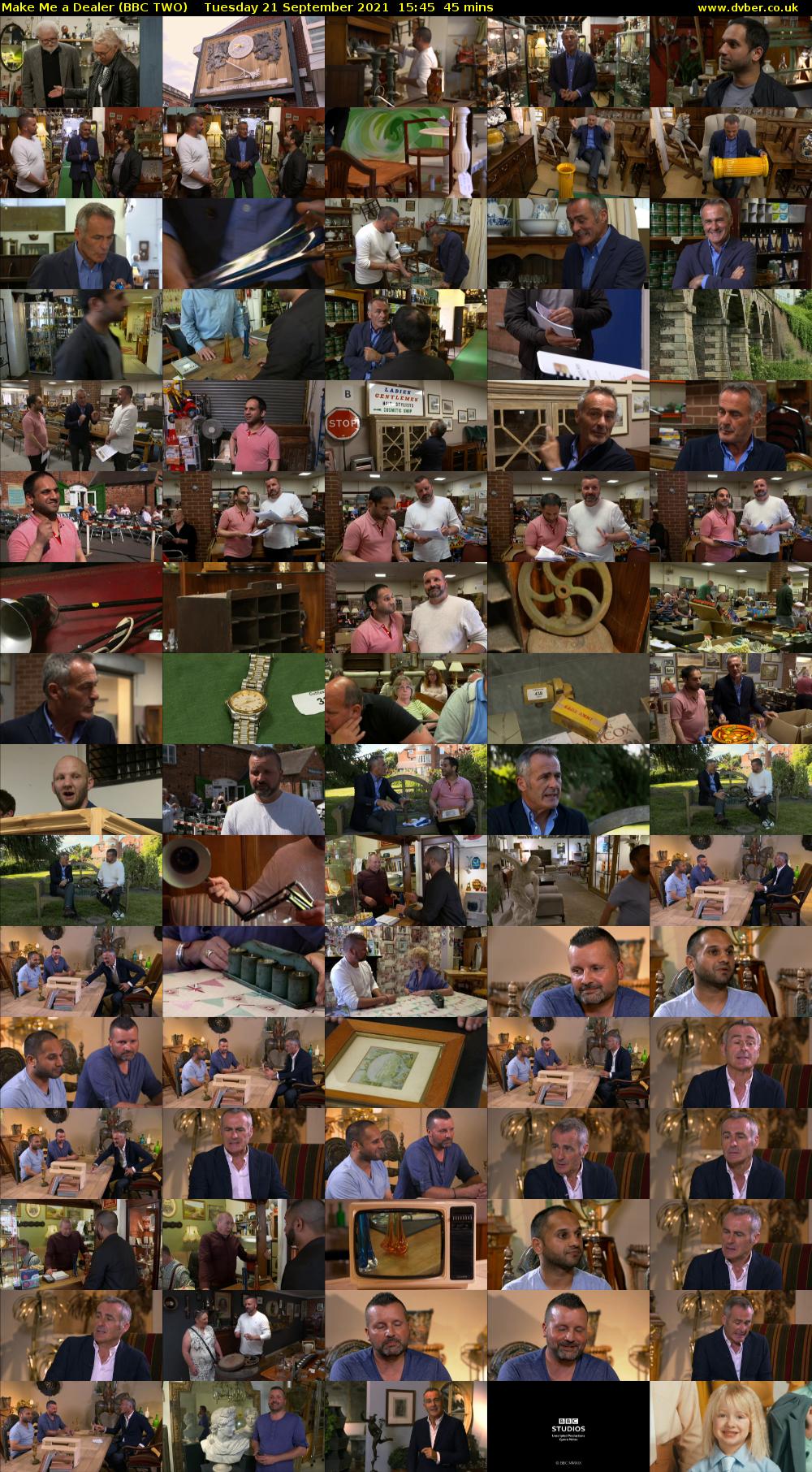 Make Me a Dealer (BBC TWO) Tuesday 21 September 2021 15:45 - 16:30
