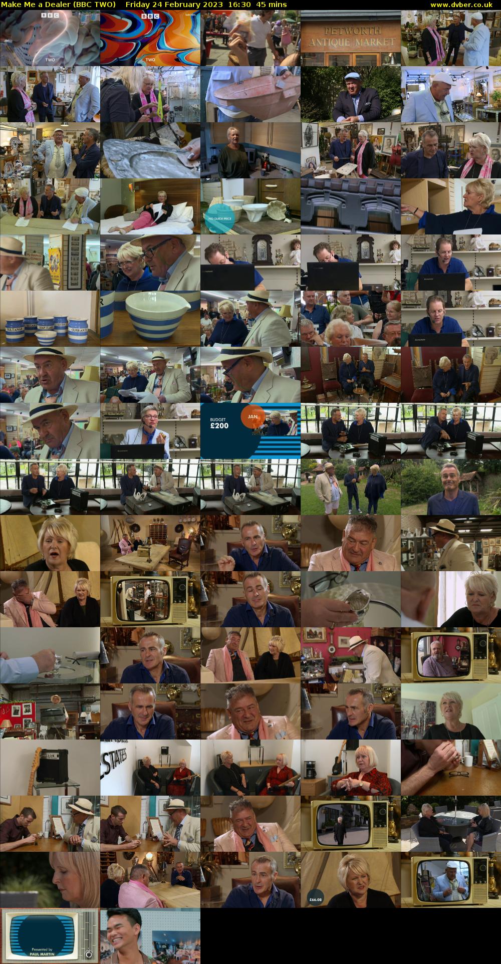 Make Me a Dealer (BBC TWO) Friday 24 February 2023 16:30 - 17:15