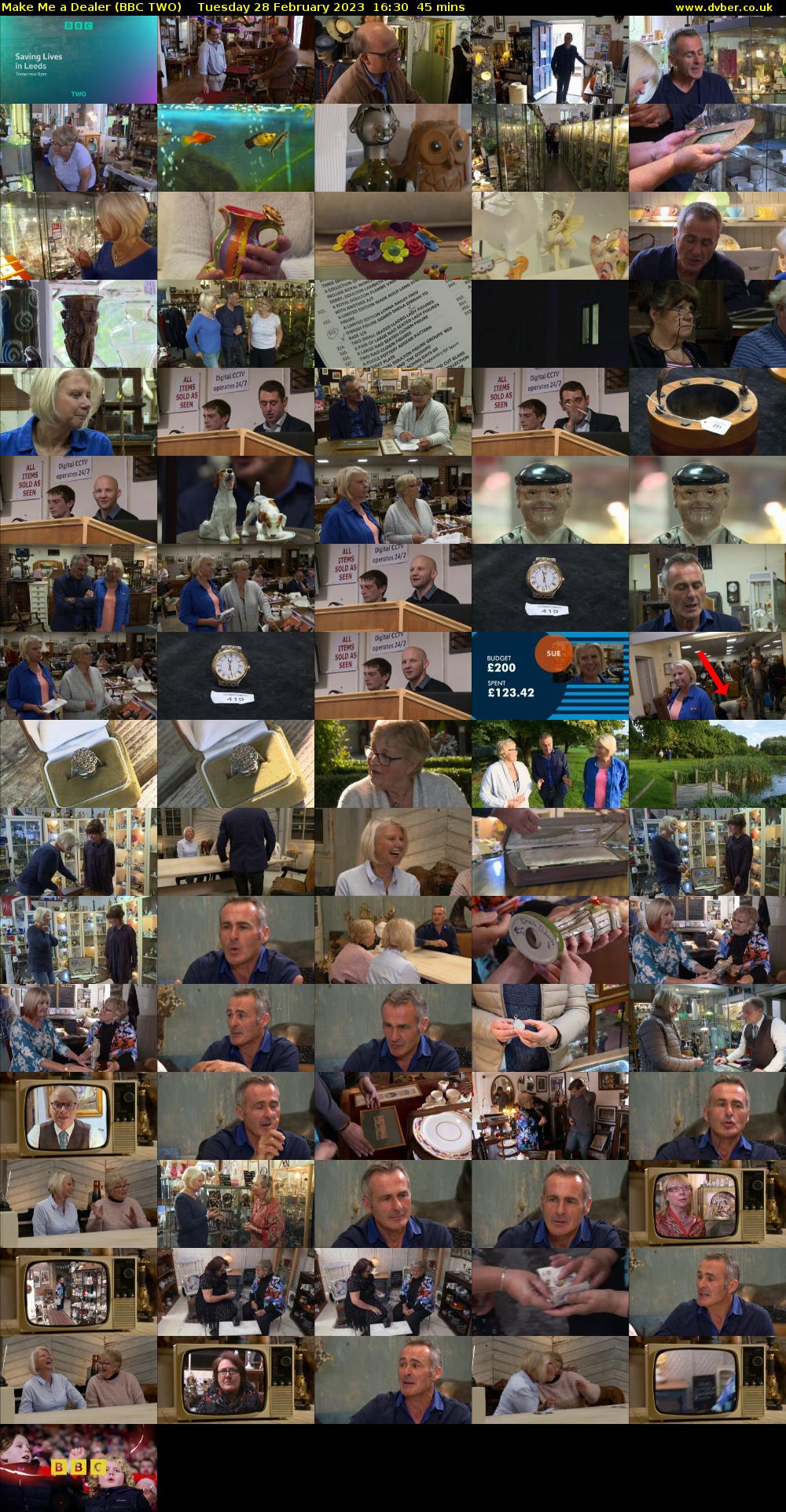 Make Me a Dealer (BBC TWO) Tuesday 28 February 2023 16:30 - 17:15