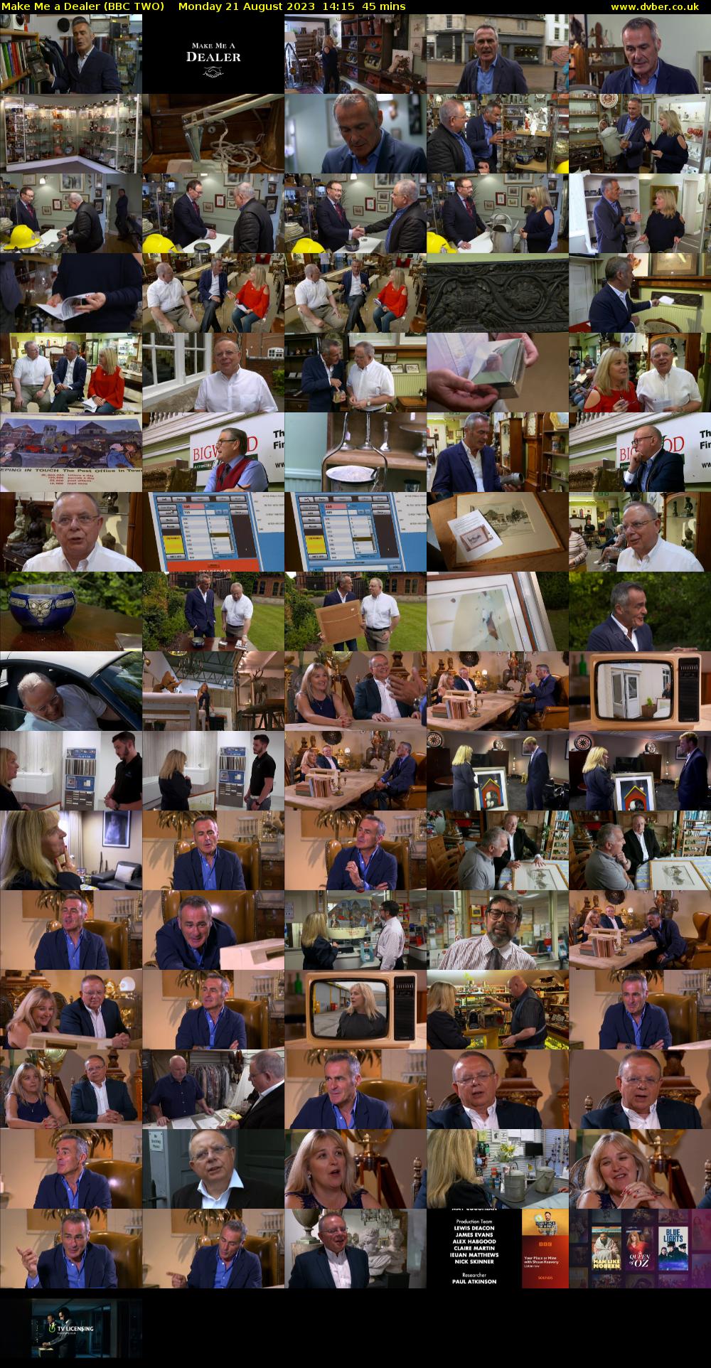 Make Me a Dealer (BBC TWO) Monday 21 August 2023 14:15 - 15:00