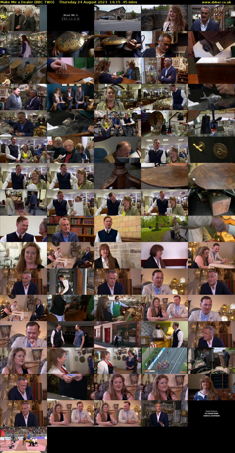 Make Me a Dealer (BBC TWO) Thursday 24 August 2023 14:15 - 15:00