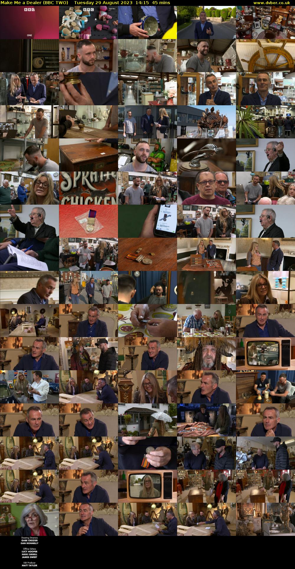 Make Me a Dealer (BBC TWO) Tuesday 29 August 2023 14:15 - 15:00