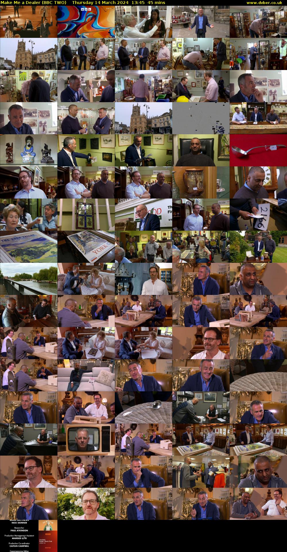 Make Me a Dealer (BBC TWO) Thursday 14 March 2024 13:45 - 14:30