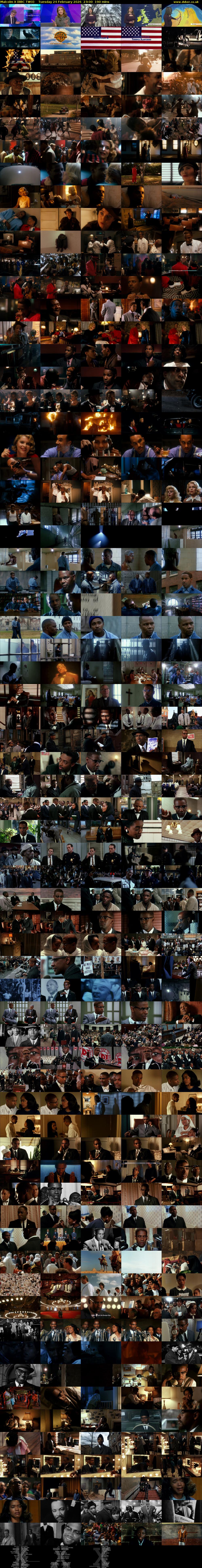 Malcolm X (BBC TWO) Tuesday 24 February 2026 23:00 - 02:10