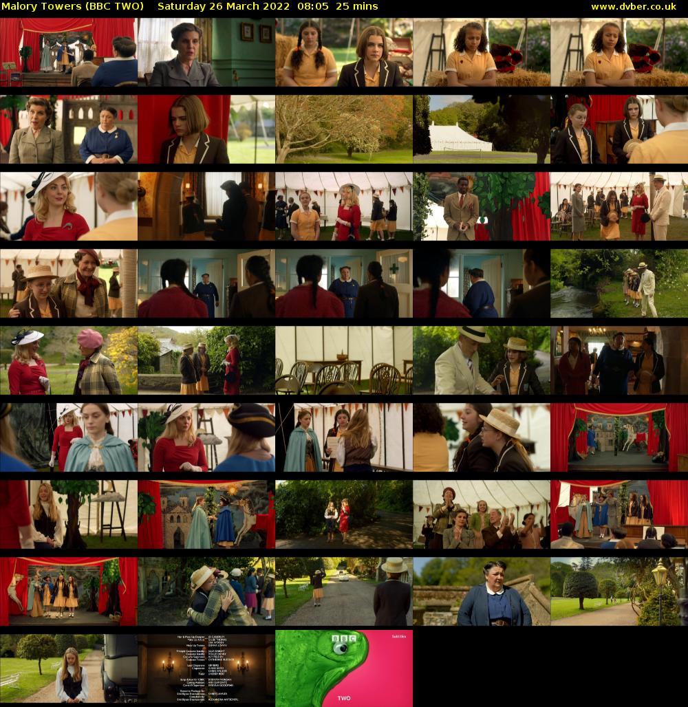 Malory Towers (BBC TWO) Saturday 26 March 2022 08:05 - 08:30