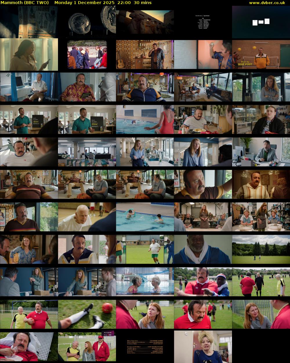 Mammoth (BBC TWO) Monday 1 December 2025 22:00 - 22:30