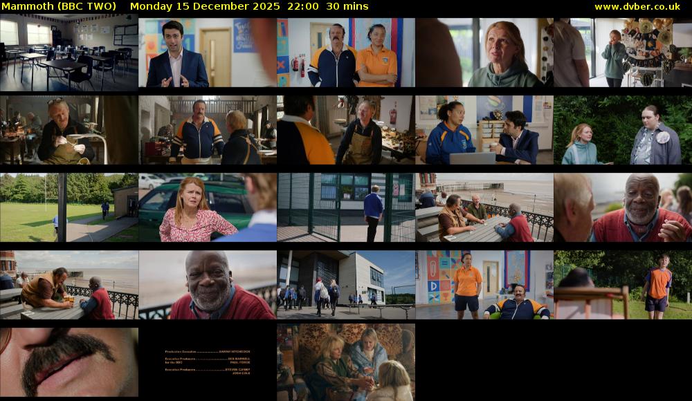 Mammoth (BBC TWO) Monday 15 December 2025 22:00 - 22:30