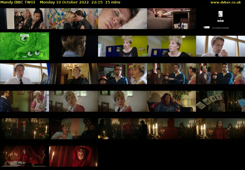 Mandy (BBC TWO) Monday 10 October 2022 22:15 - 22:30