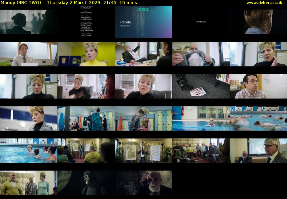 Mandy (BBC TWO) Thursday 2 March 2023 21:45 - 22:00
