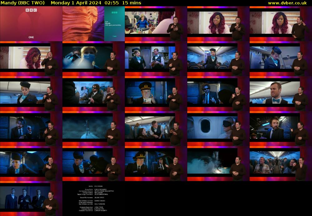 Mandy (BBC TWO) Monday 1 April 2024 02:55 - 03:10