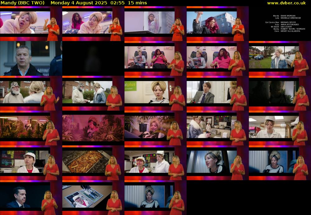 Mandy (BBC TWO) Monday 4 August 2025 02:55 - 03:10