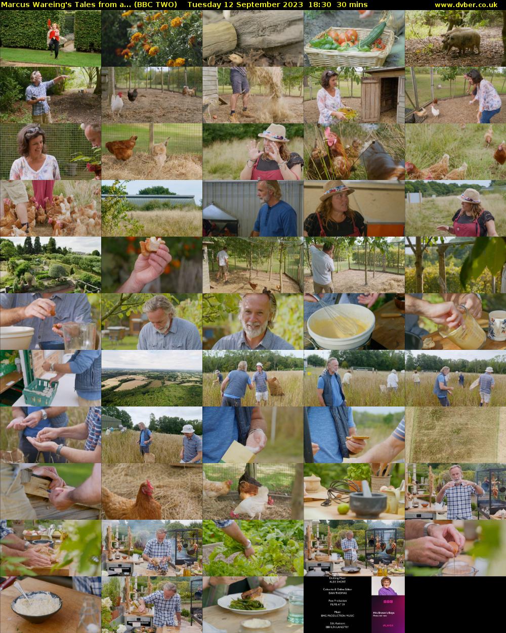 Marcus Wareing's Tales from a... (BBC TWO) Tuesday 12 September 2023 18:30 - 19:00