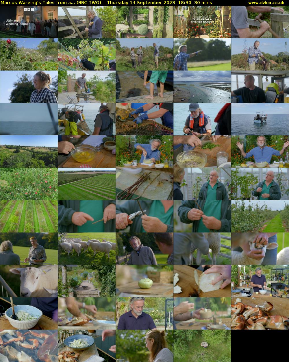 Marcus Wareing's Tales from a... (BBC TWO) Thursday 14 September 2023 18:30 - 19:00