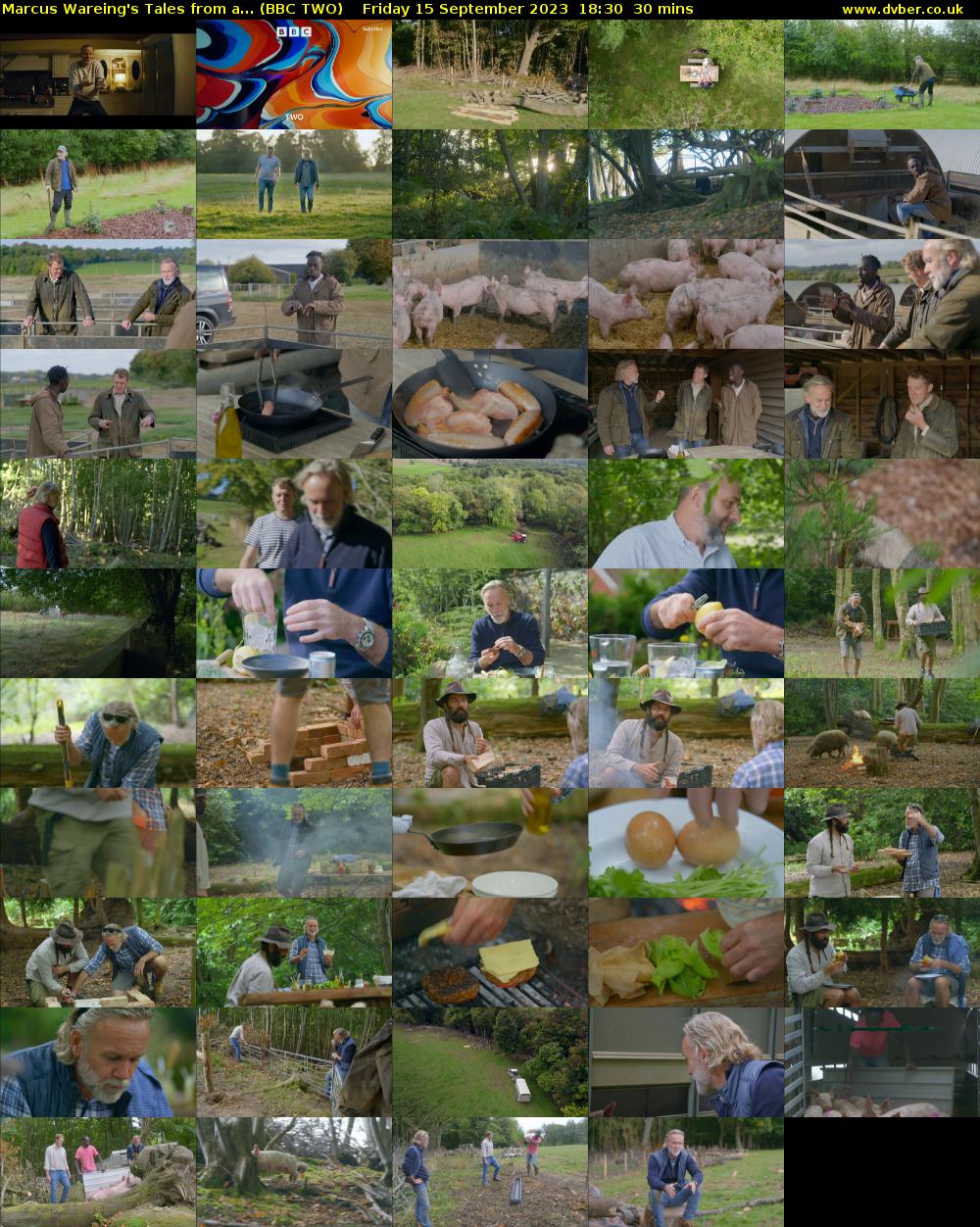 Marcus Wareing's Tales from a... (BBC TWO) Friday 15 September 2023 18:30 - 19:00