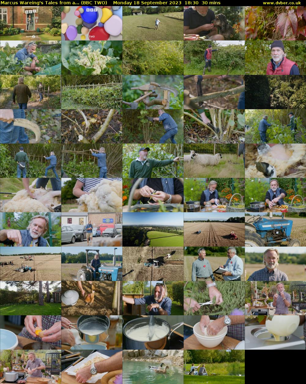 Marcus Wareing's Tales from a... (BBC TWO) Monday 18 September 2023 18:30 - 19:00