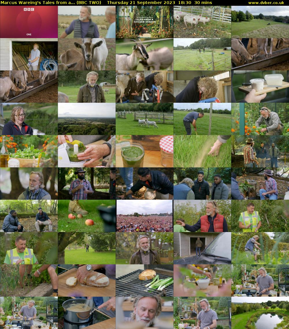 Marcus Wareing's Tales from a... (BBC TWO) Thursday 21 September 2023 18:30 - 19:00