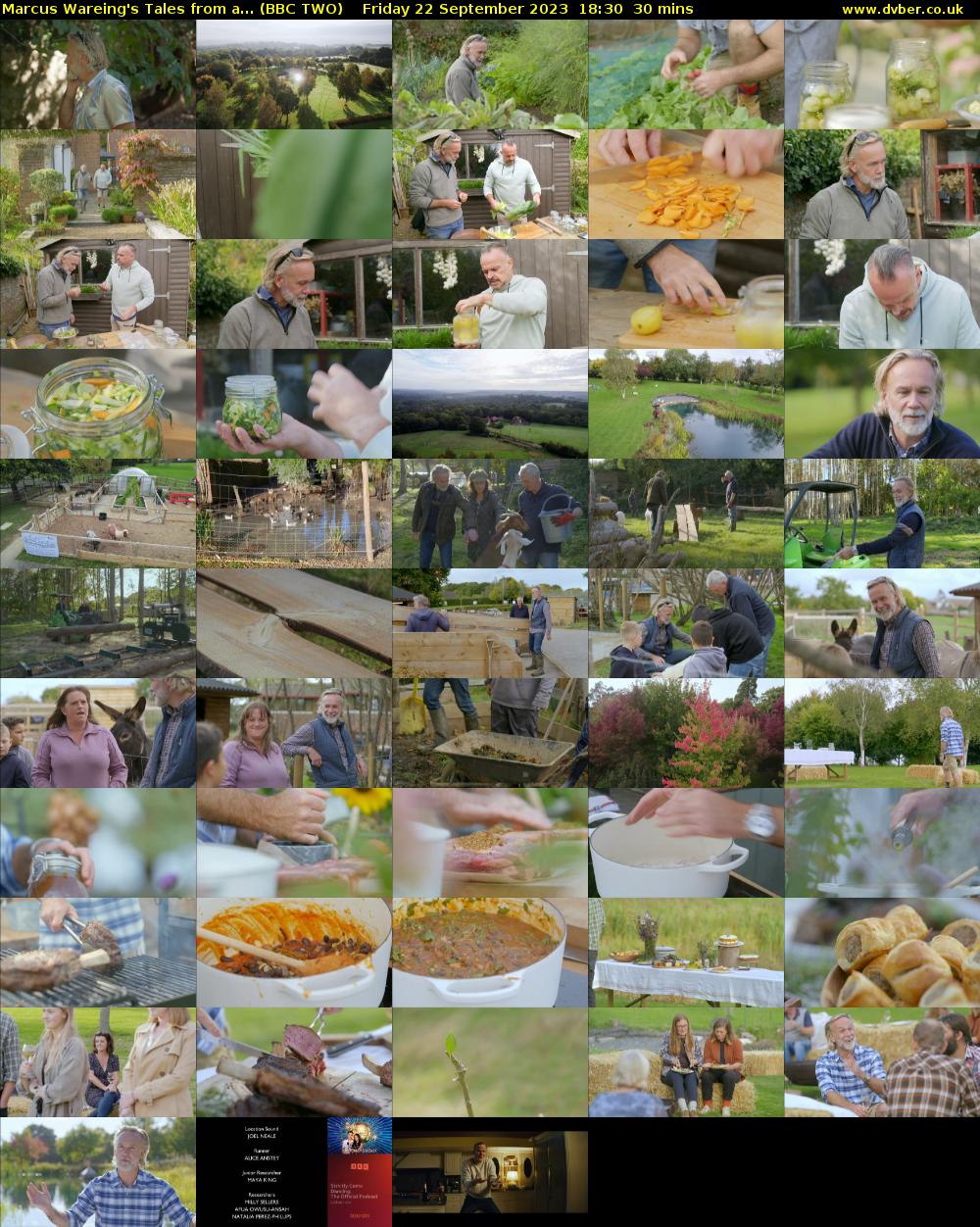 Marcus Wareing's Tales from a... (BBC TWO) Friday 22 September 2023 18:30 - 19:00