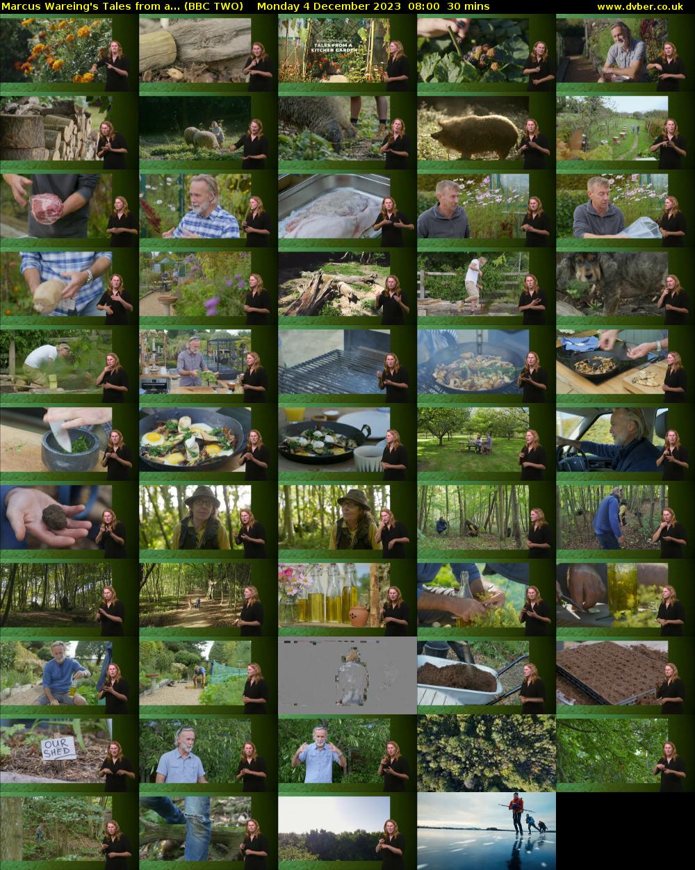 Marcus Wareing's Tales from a... (BBC TWO) Monday 4 December 2023 08:00 - 08:30
