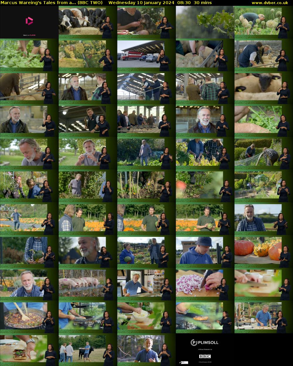 Marcus Wareing's Tales from a... (BBC TWO) Wednesday 10 January 2024 08:30 - 09:00