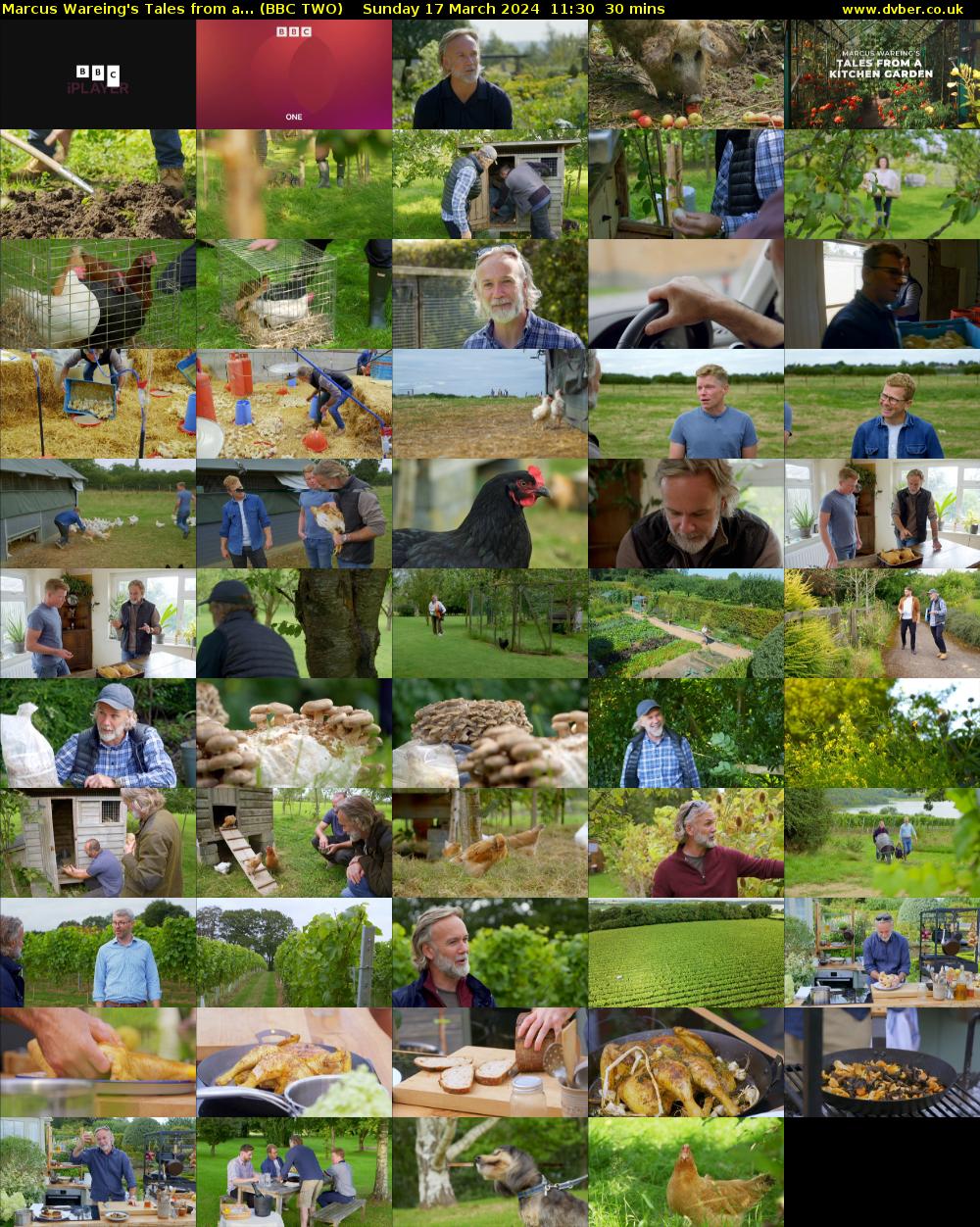 Marcus Wareing's Tales from a... (BBC TWO) Sunday 17 March 2024 11:30 - 12:00