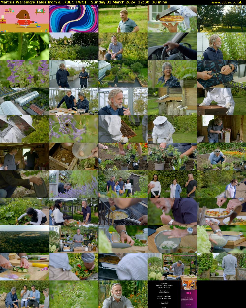 Marcus Wareing's Tales from a... (BBC TWO) Sunday 31 March 2024 12:00 - 12:30