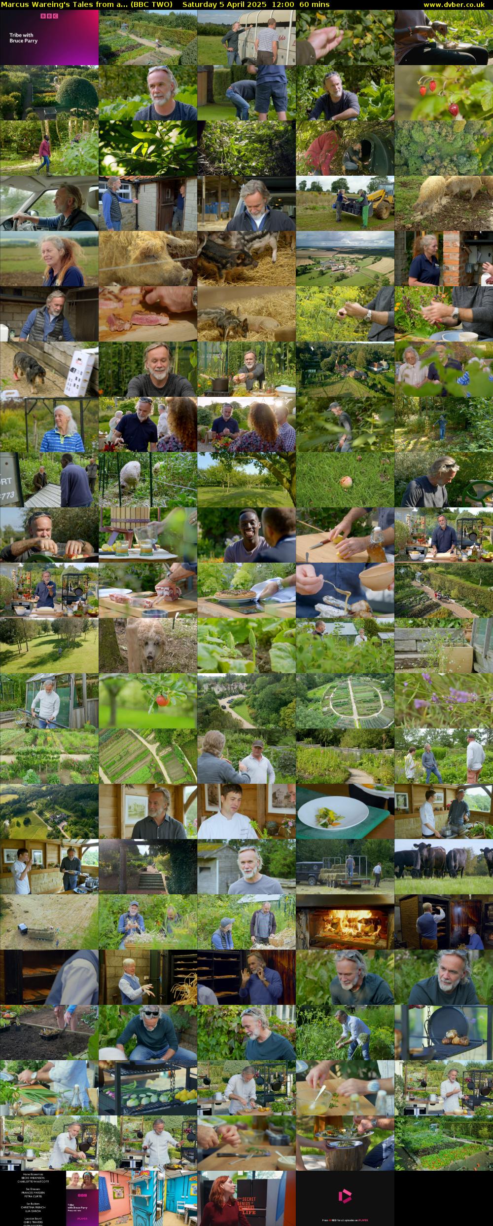 Marcus Wareing's Tales from a... (BBC TWO) Saturday 5 April 2025 12:00 - 13:00