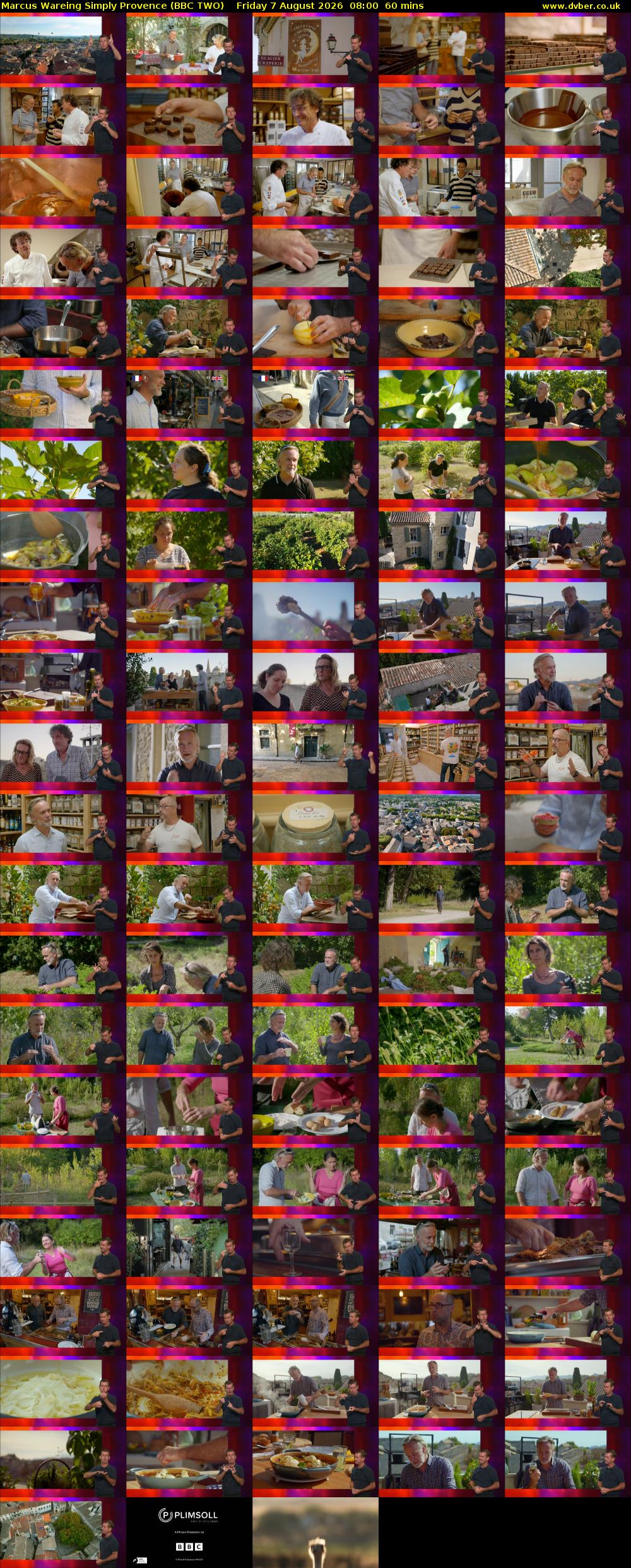 Marcus Wareing Simply Provence (BBC TWO) Friday 7 August 2026 08:00 - 09:00