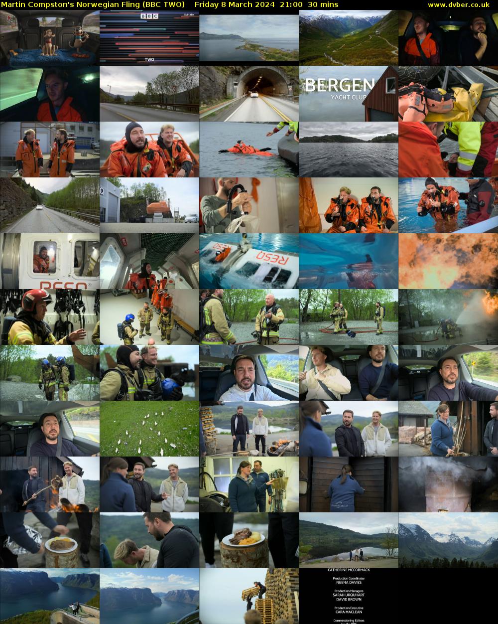 Martin Compston's Norwegian Fling (BBC TWO) Friday 8 March 2024 21:00 - 21:30