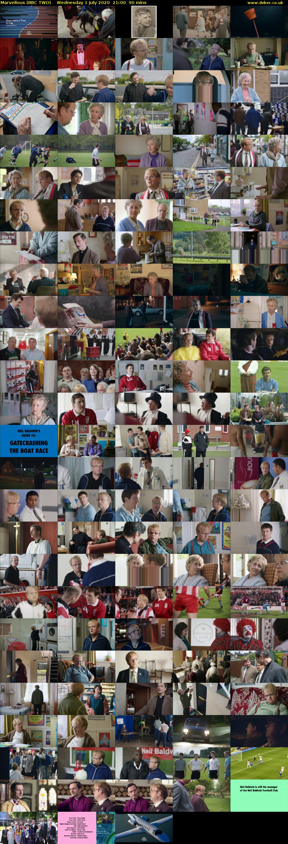 Marvellous (BBC TWO) Wednesday 1 July 2020 21:00 - 22:30