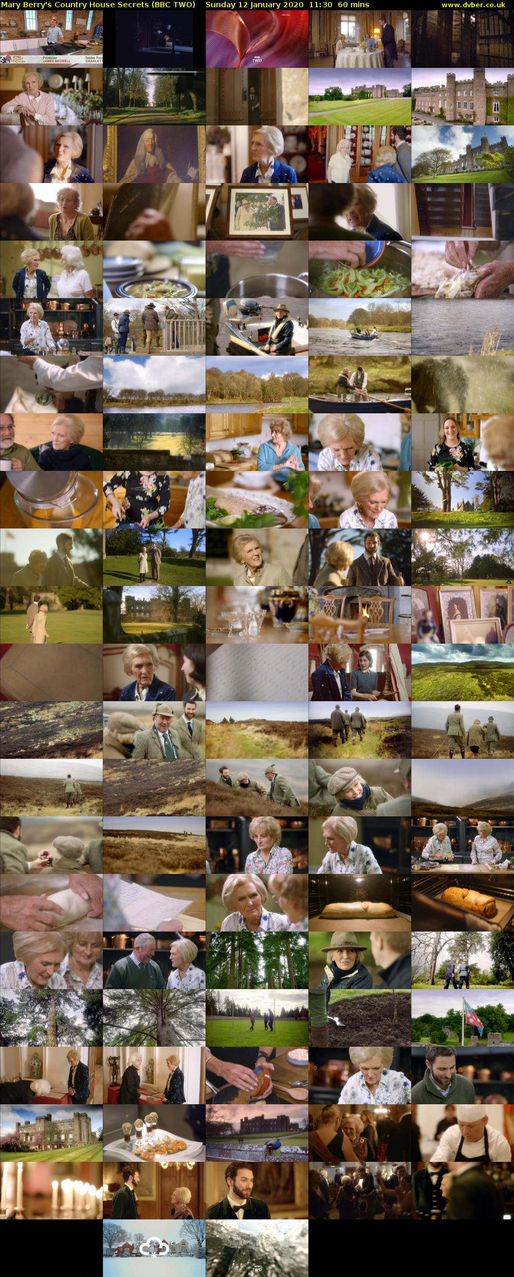 Mary Berry's Country House Secrets (BBC TWO) Sunday 12 January 2020 11:30 - 12:30