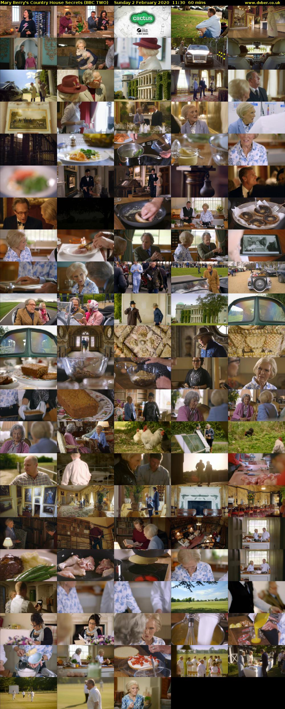 Mary Berry's Country House Secrets (BBC TWO) Sunday 2 February 2020 11:30 - 12:30