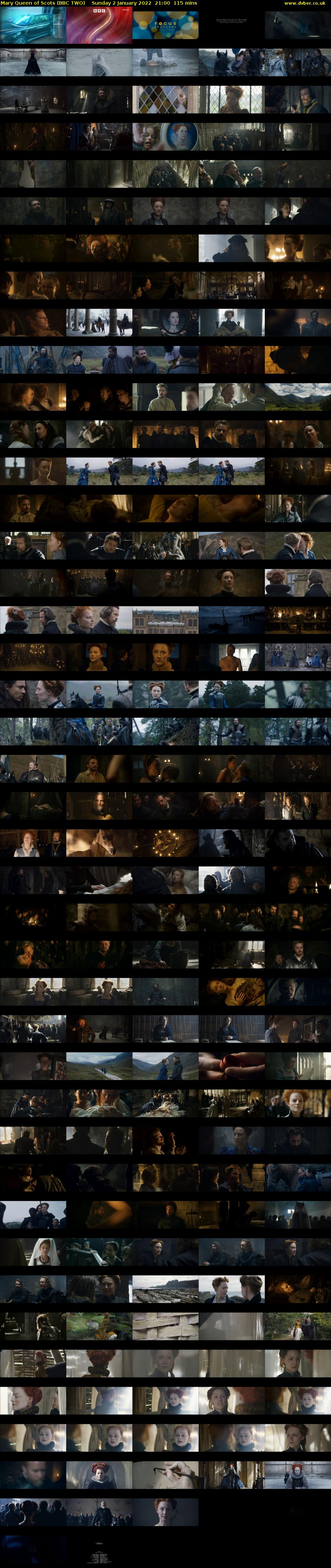 Mary Queen of Scots (BBC TWO) Sunday 2 January 2022 21:00 - 22:55
