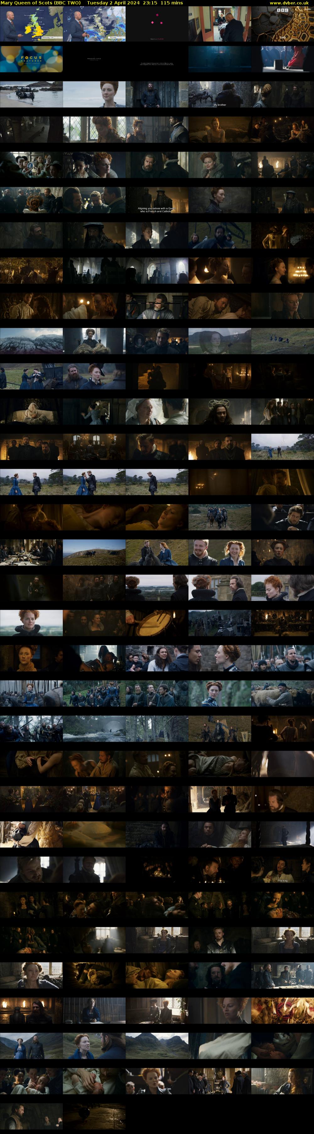 Mary Queen of Scots (BBC TWO) Tuesday 2 April 2024 23:15 - 01:10