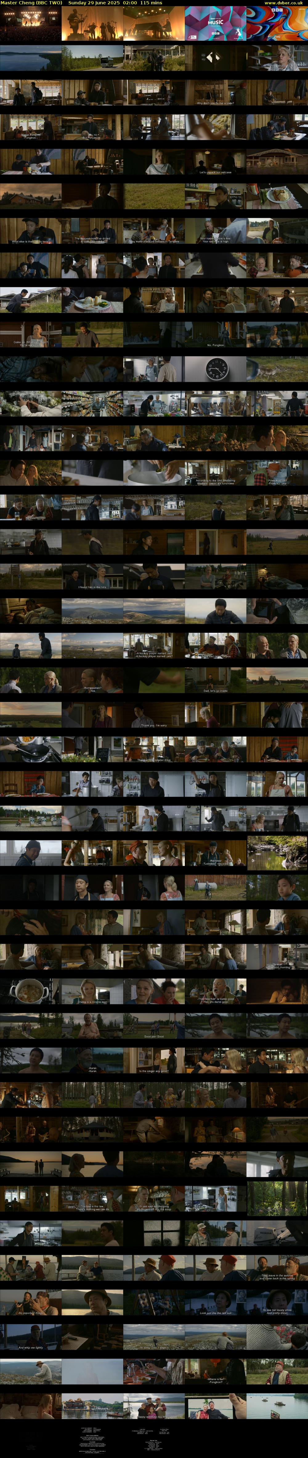 Master Cheng (BBC TWO) Sunday 29 June 2025 02:00 - 03:55